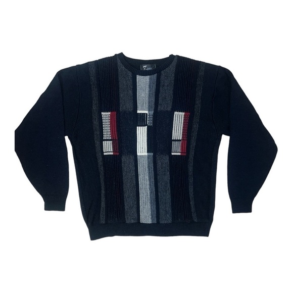 Tosani Canada Vintage 90s Acrylic/Wool Blend Sweater Size Medium EF2 - Picture 1 of 5